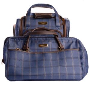 London Fog Brentwood II Luggage Set - Underseat Roller and Wide-Mouth Duffle